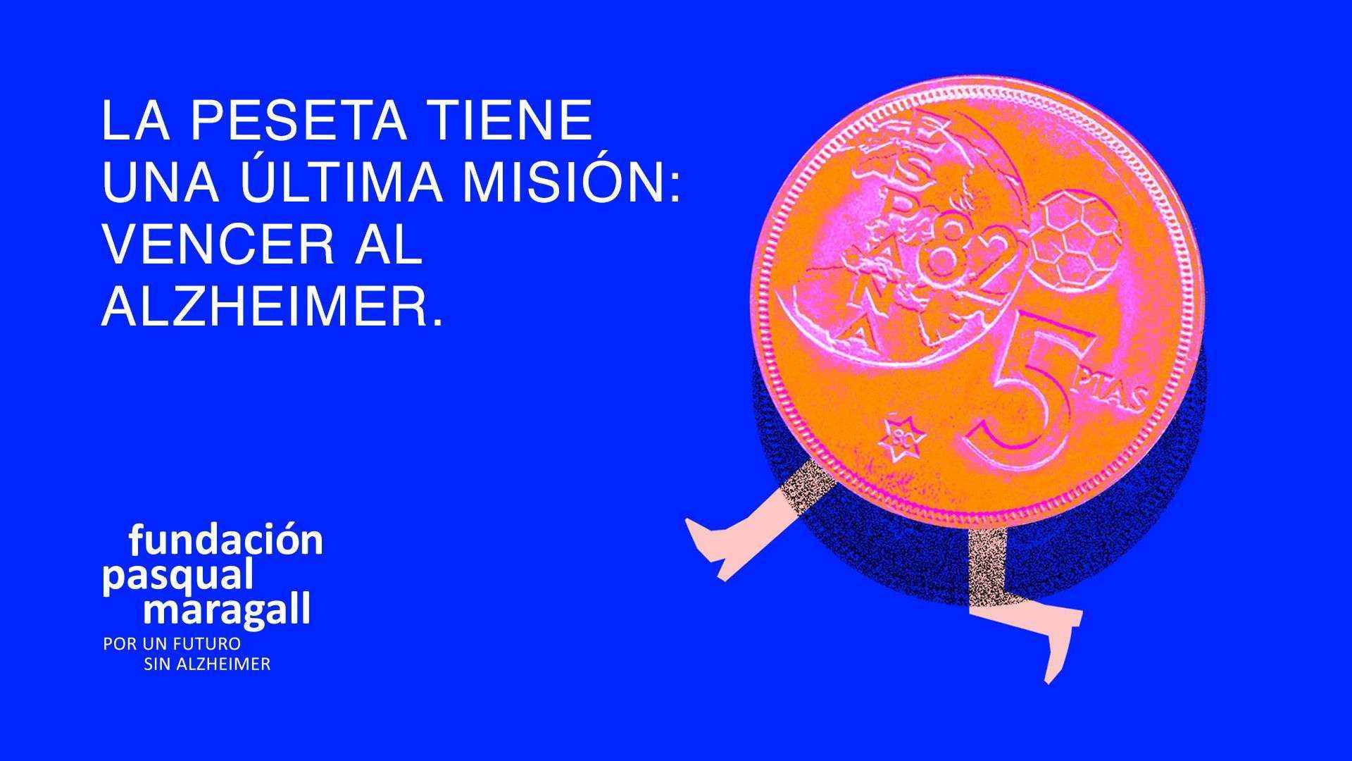 La Fundación Pasqual Maragall lanza una campaña para recaudar pesetas para la lucha contra el Alzheimer