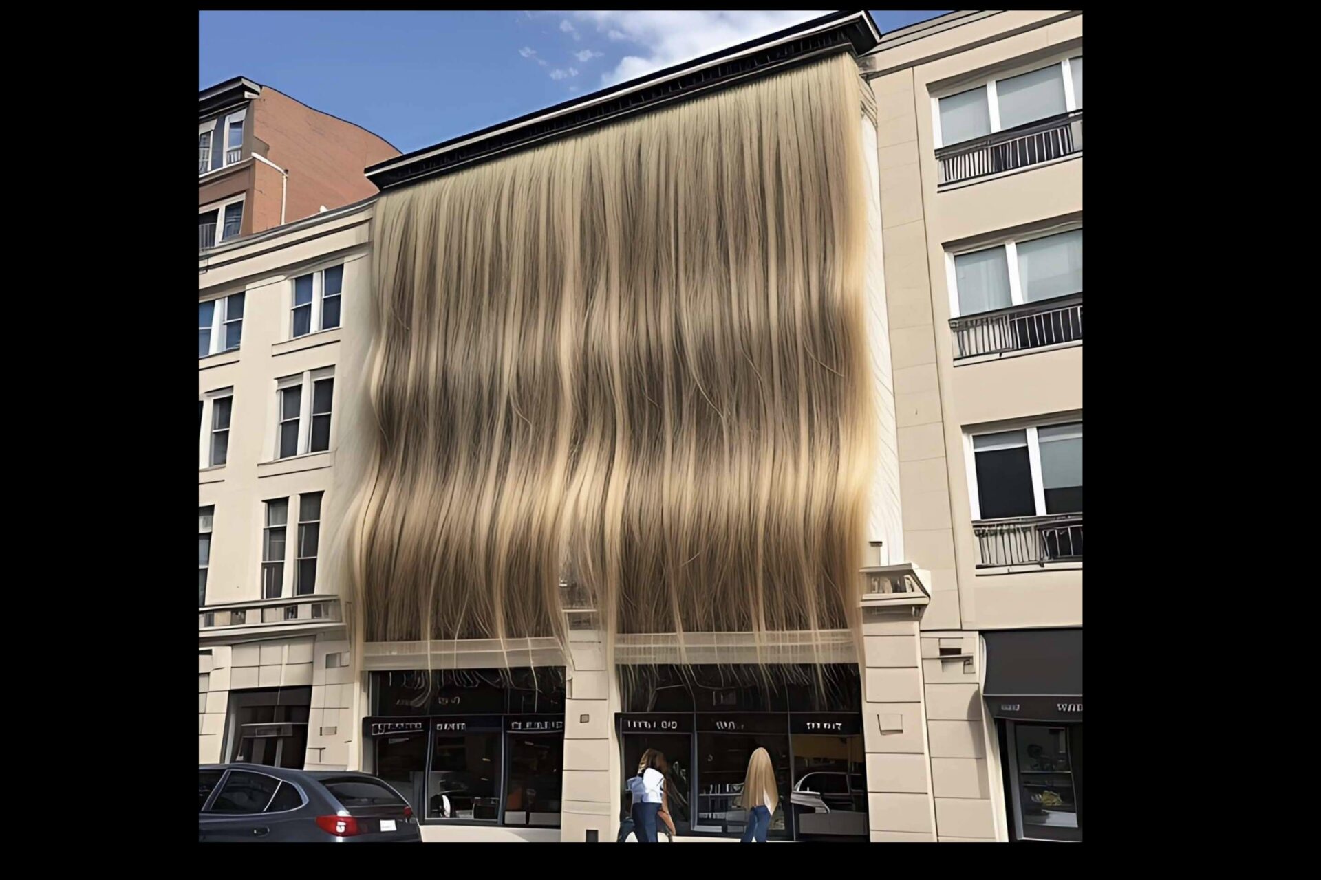La artista Berta Jayo crea uno de los murales más singulares del mundo