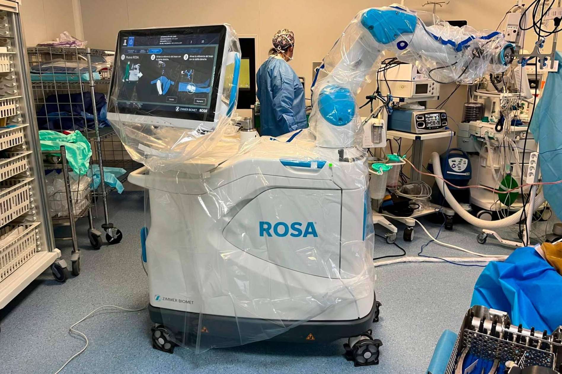 Cirugía de Prótesis de Rodilla con Robot