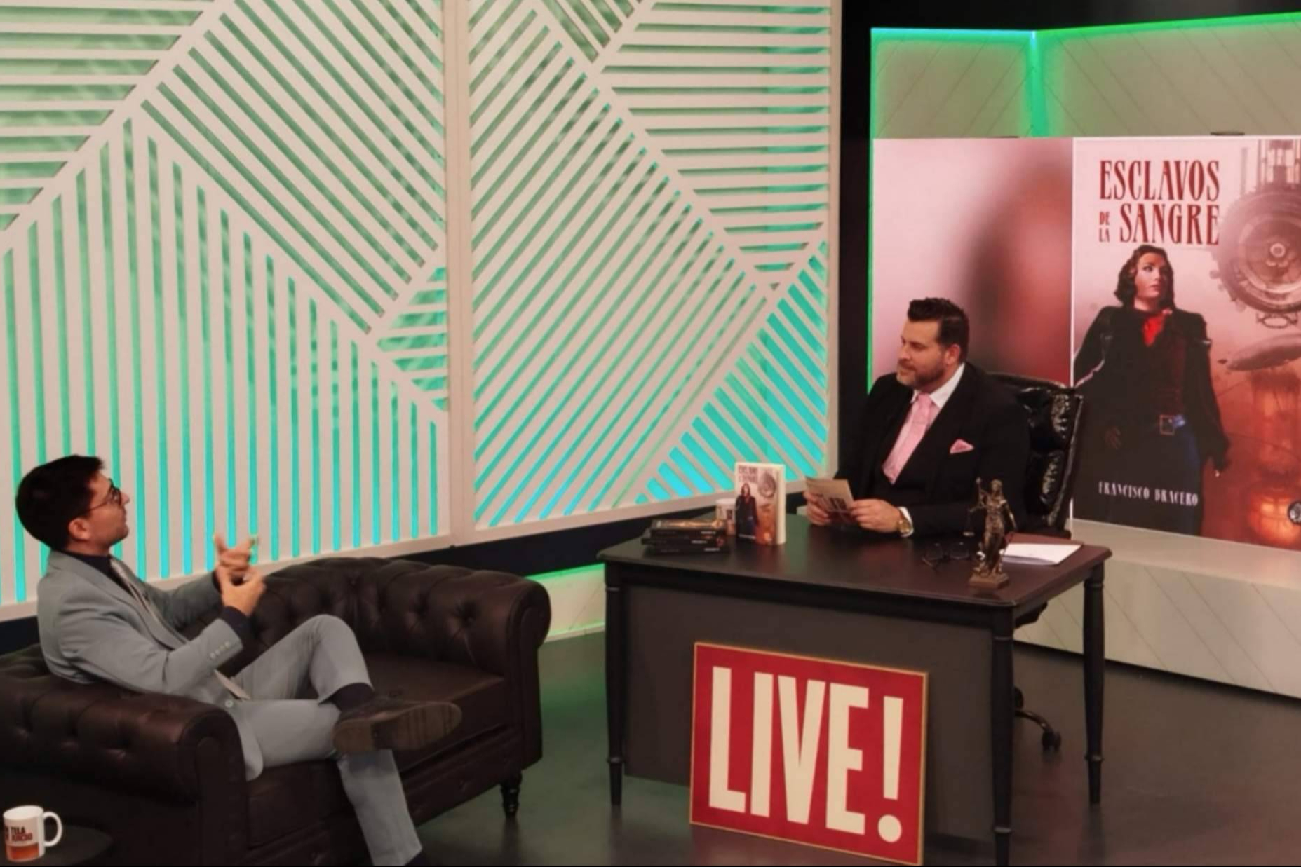 Cristina Bolívar y Francisco Bracero; talentos televisivos con Javier Guerrero