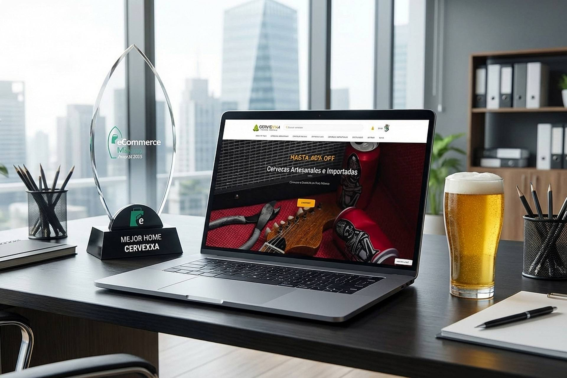 Premian a Cervexxa por tener la Home Page más efectiva y mejor diseñada del eCommerce en México