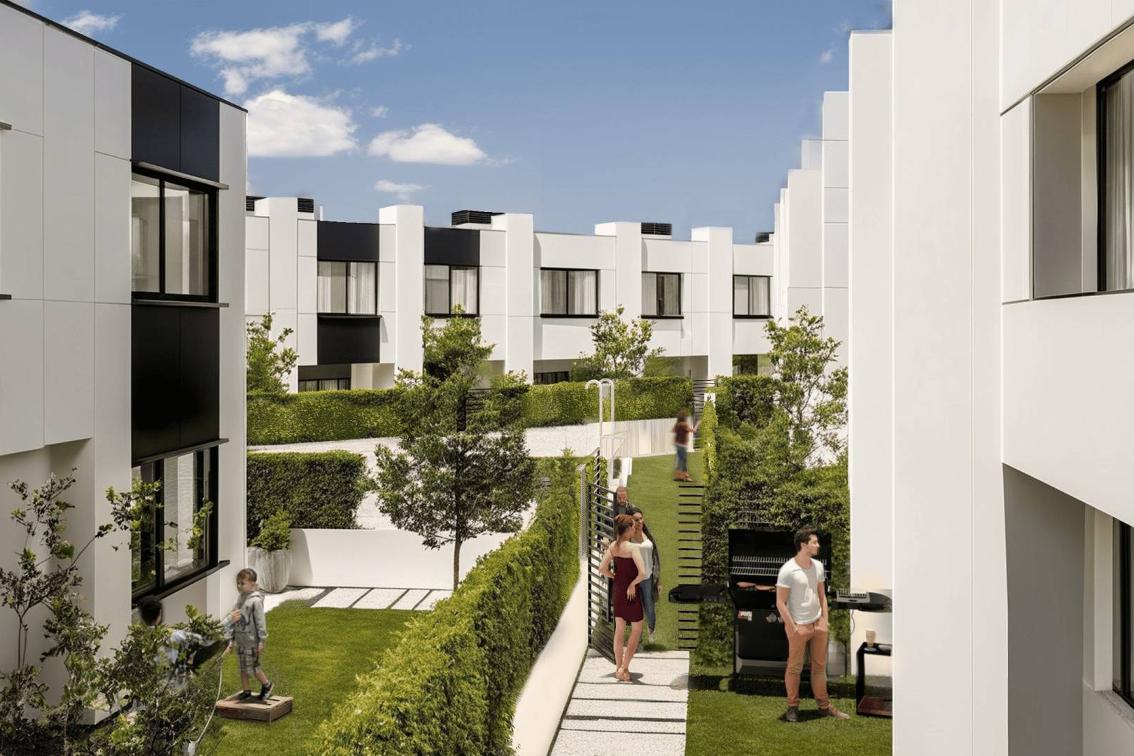 Bafre presenta dos proyectos de chalets modernos y eficientes en Valdemoro