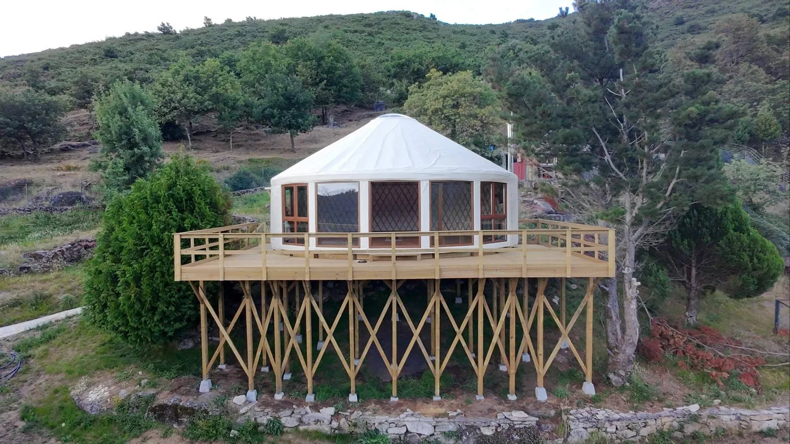 La Yurta Moderna; Un sistema de fabricación de casas modulares prefabricadas que no necesitan licencia
